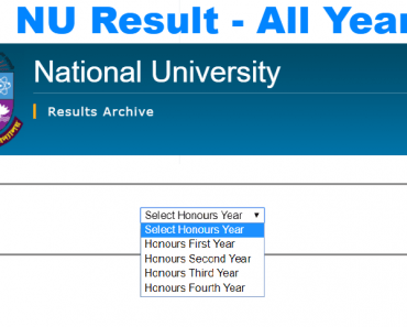 NU Result – Check National University 1st, 2nd, 3rd & 4th Year Result (nu.edu.bd)