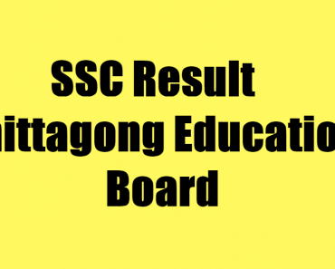 SSC Result 2020 Chittagong Board With Marksheet